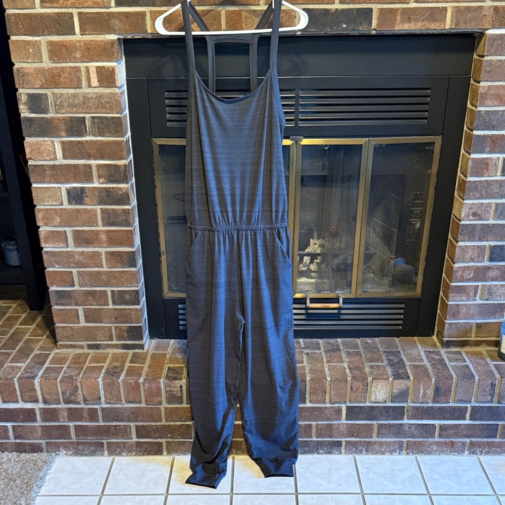 EUC Prana Gray Jumpsuit